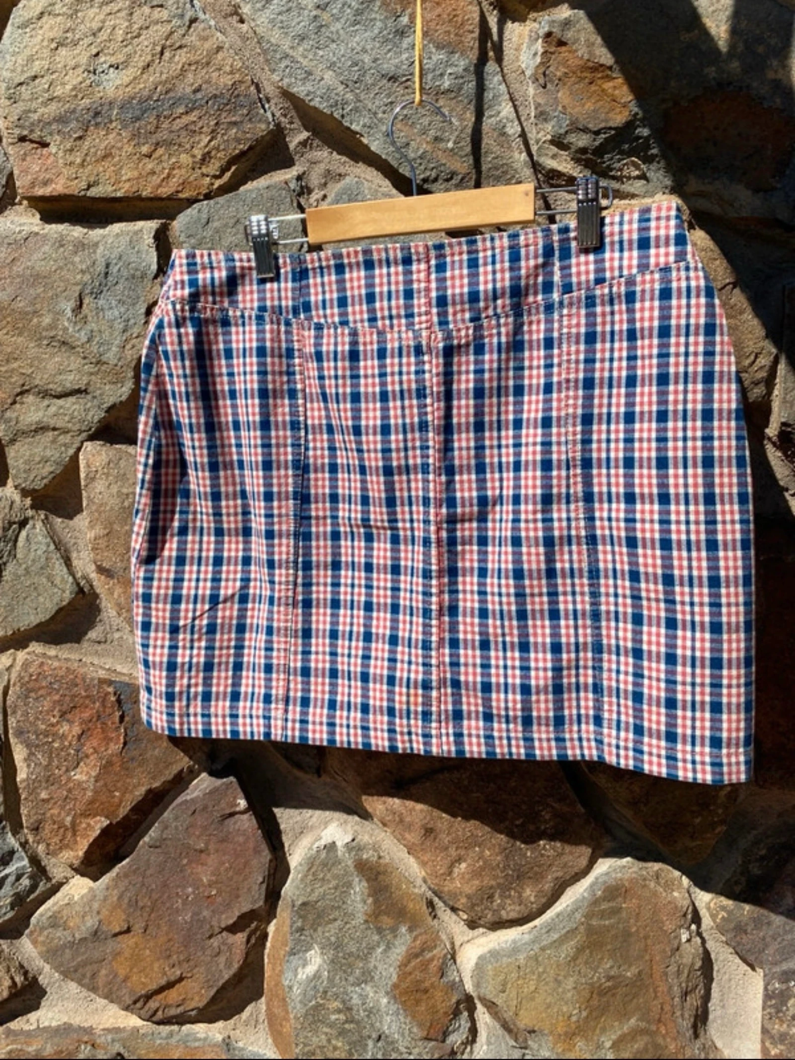 Plaid miniskirt – photo 3